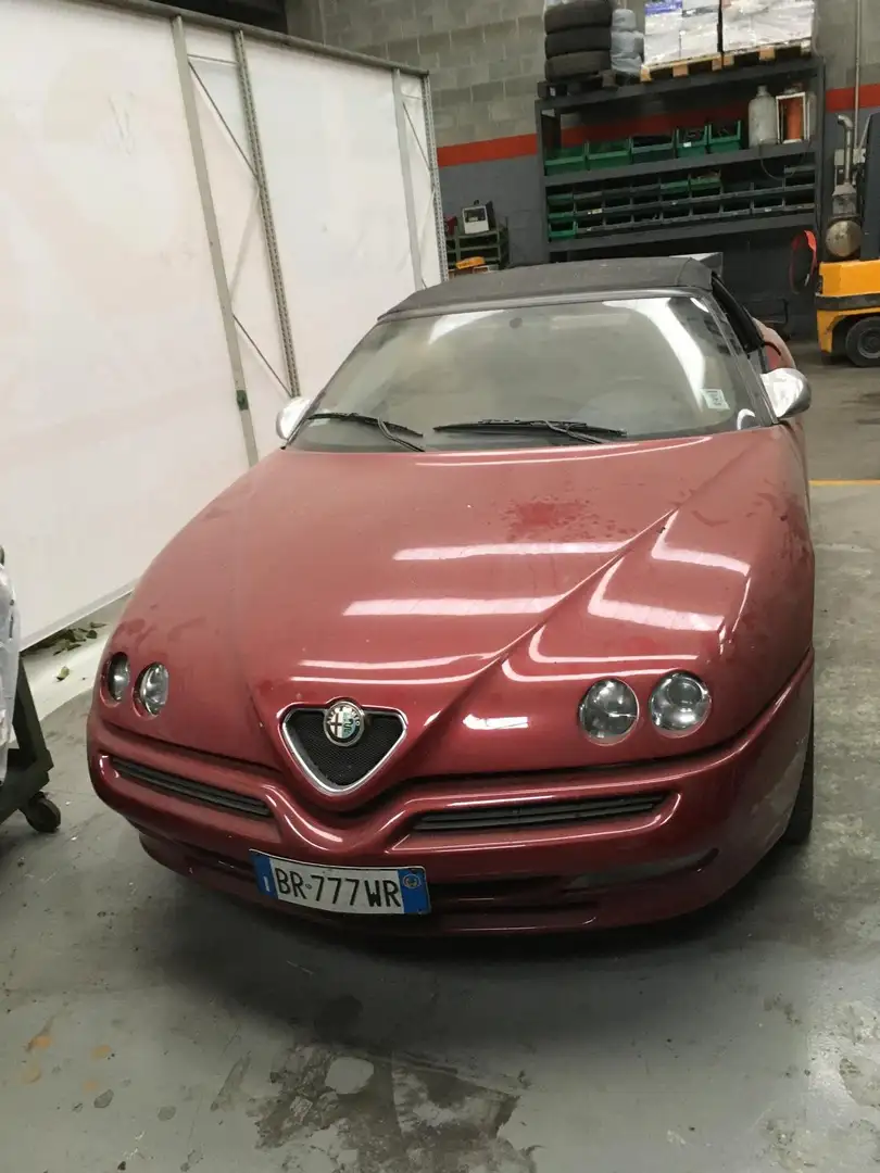 Alfa Romeo Spider Spider 2.0 ts 16v L Rojo - 1