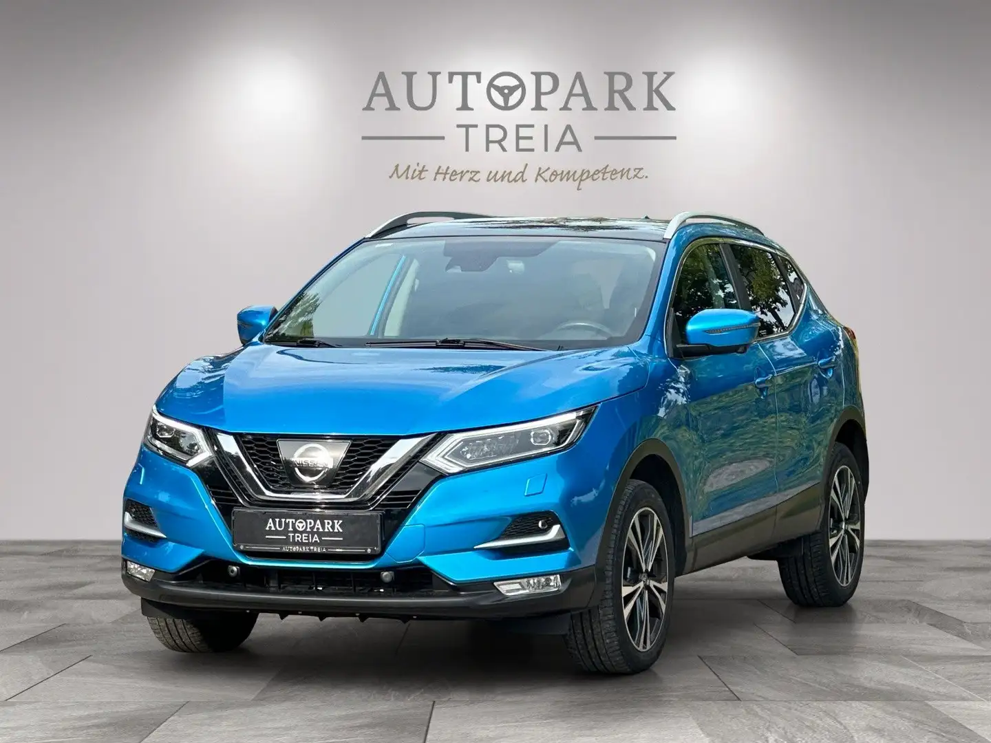 Nissan Qashqai N-Connecta(PANO-TMP-SPURH-LED-NAVI-360°) Blau - 1