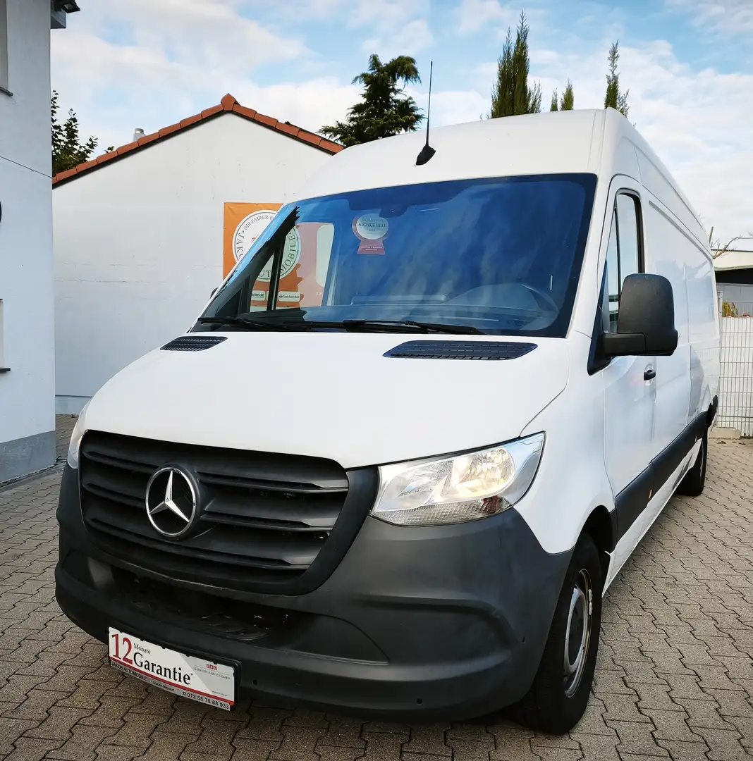 Mercedes-Benz Sprinter 1.Hand TÜV Neu 3,5tka HochdachLang Kamera Navi Blanc - 1