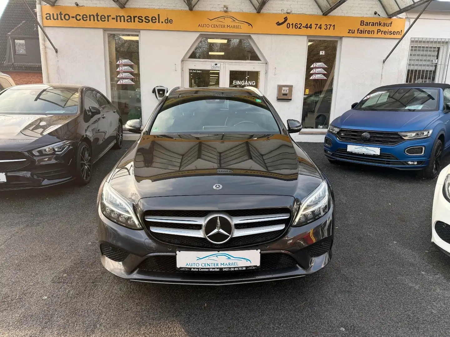 Mercedes-Benz C 220 d TOTWINKEL/AIRMATIC/AHK/LED/STANDHEIZUNG Gris - 2