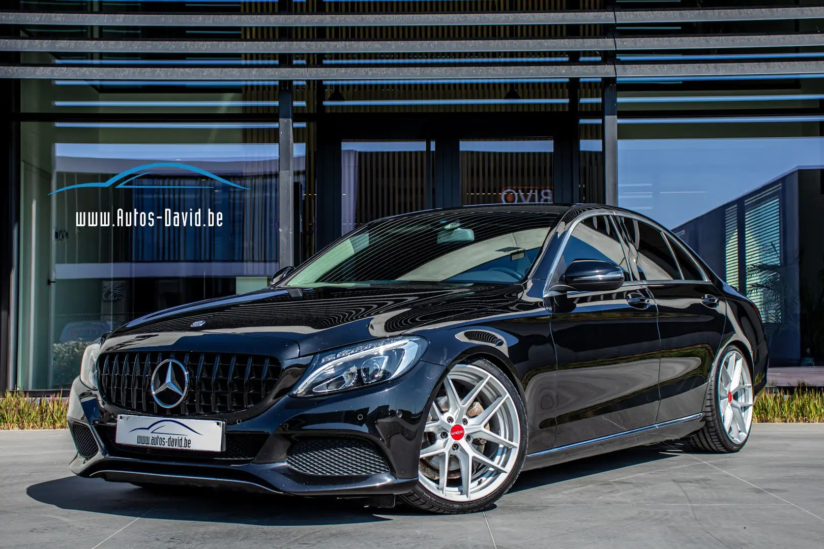Mercedes-Benz C 180 d / ZETELVERWARMING / LED / AIRCO / ROTIFORM 19" Noir - 1