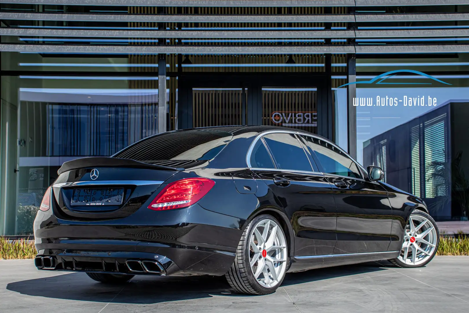 Mercedes-Benz C 180 d / ZETELVERWARMING / LED / AIRCO / ROTIFORM 19" Noir - 2