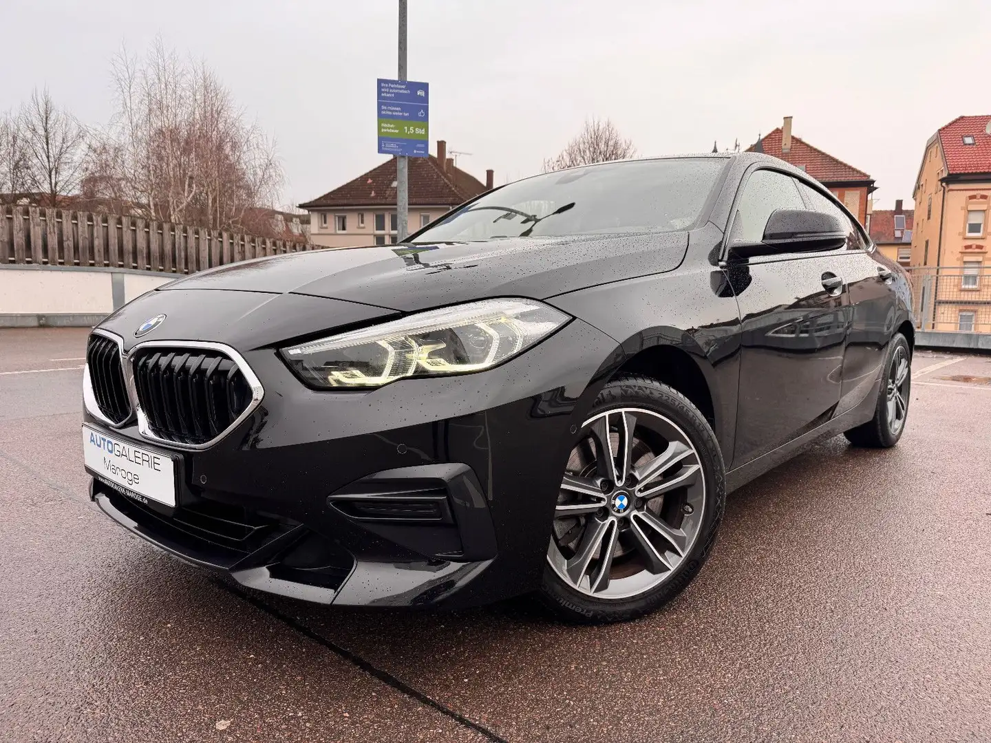 BMW 220d Aut. SPORT LINE PANO/MEMORY/KAMERA/HIFI/ALU Noir - 1