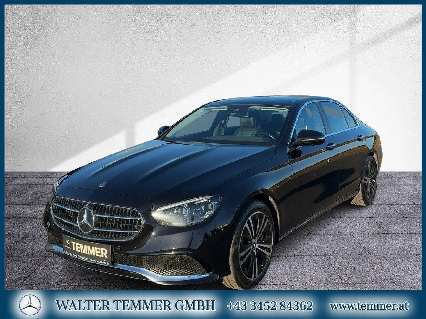 Mercedes-Benz E 450 4MATIC Limousine Premium+ 360°Kam Pano LED Schwarz - 1