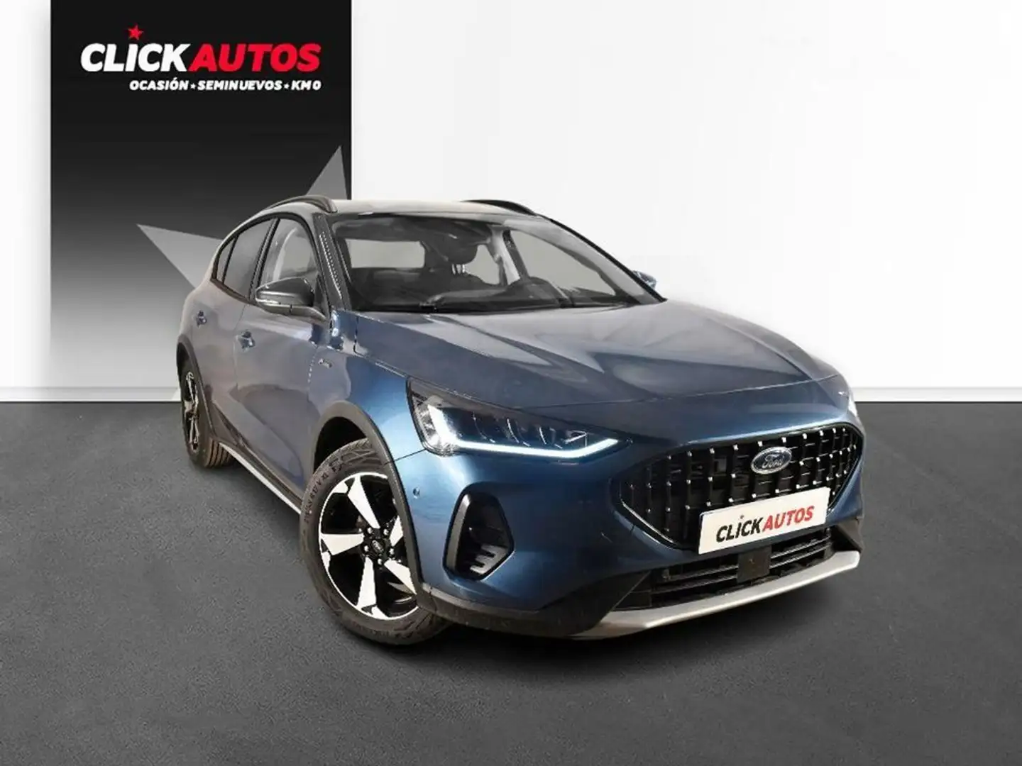 Ford Focus 1.0 Ecoboost 155CV MHEV Active Azul - 2