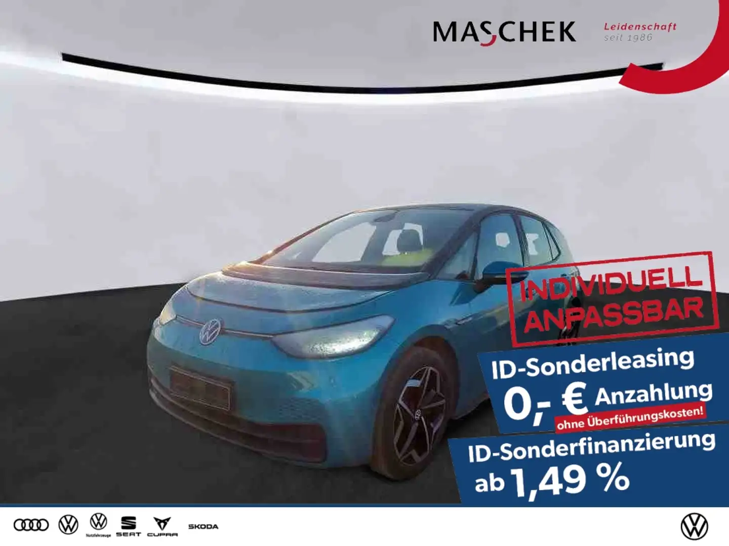 Volkswagen ID.3 Pro S Navi Kamera Assistenzpkt Alcantara Schwarz - 1