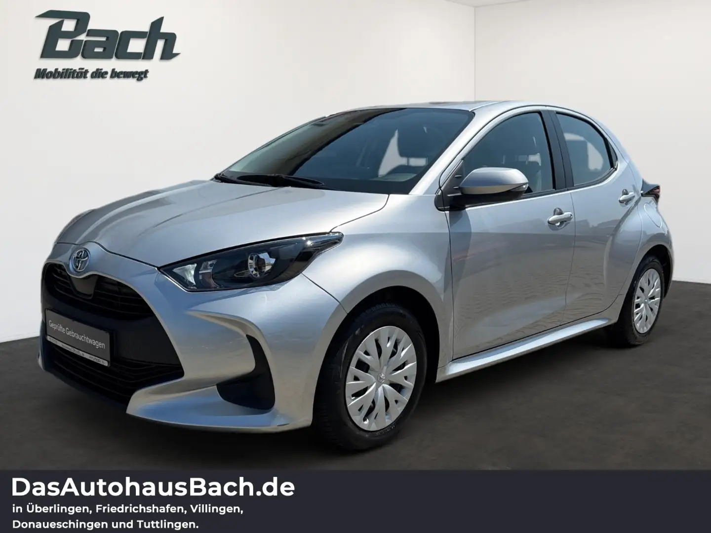 Toyota Yaris 1.0-l-VVT-i.  5-Türer Comfort Car Play Silber - 1