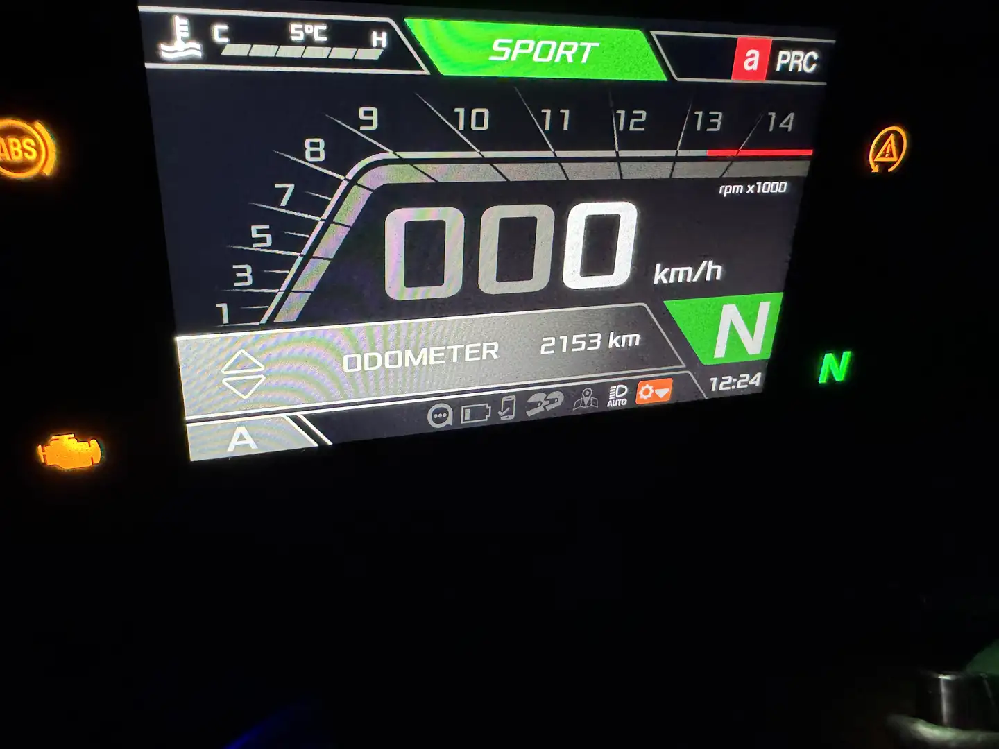 Aprilia RSV4 Factory Ultra Gold Garantie, wie neu, Zubehör - 2