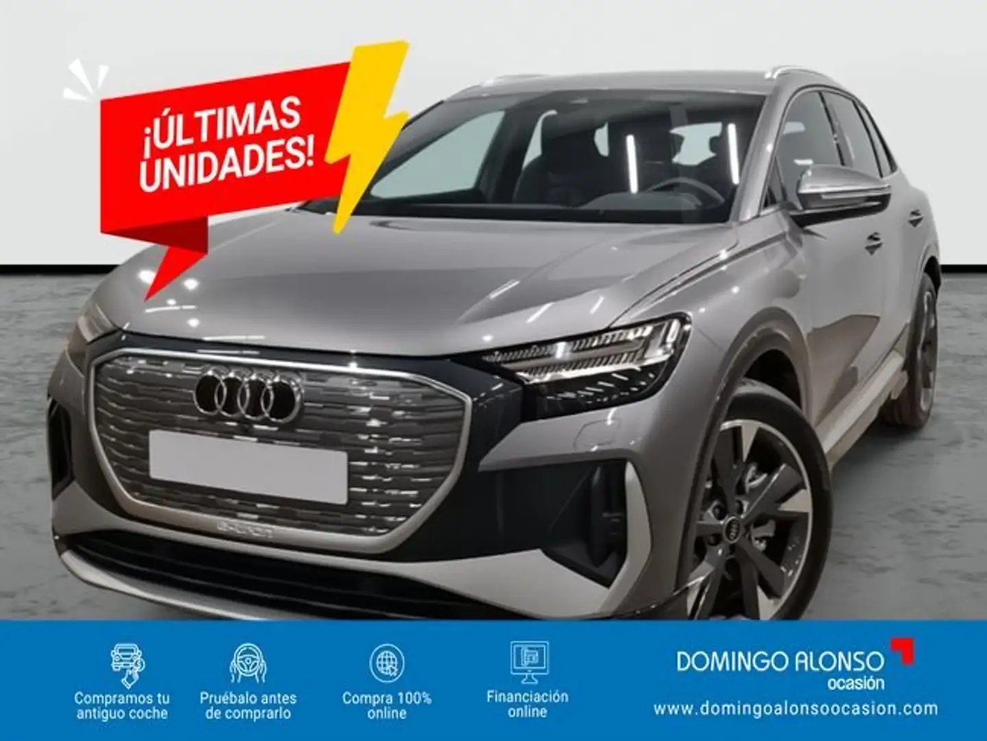 Audi Q4 e-tron 45 S line 210 kW (285 CV) Gris - 1