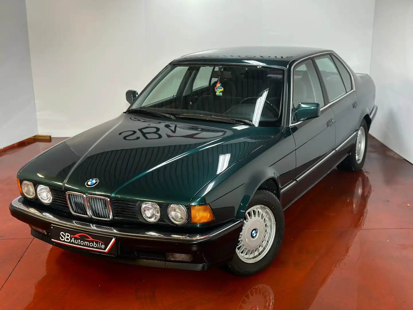BMW 735 I*AIRCO*VOITURE BELGE**OLDTIMER** Verde - 2