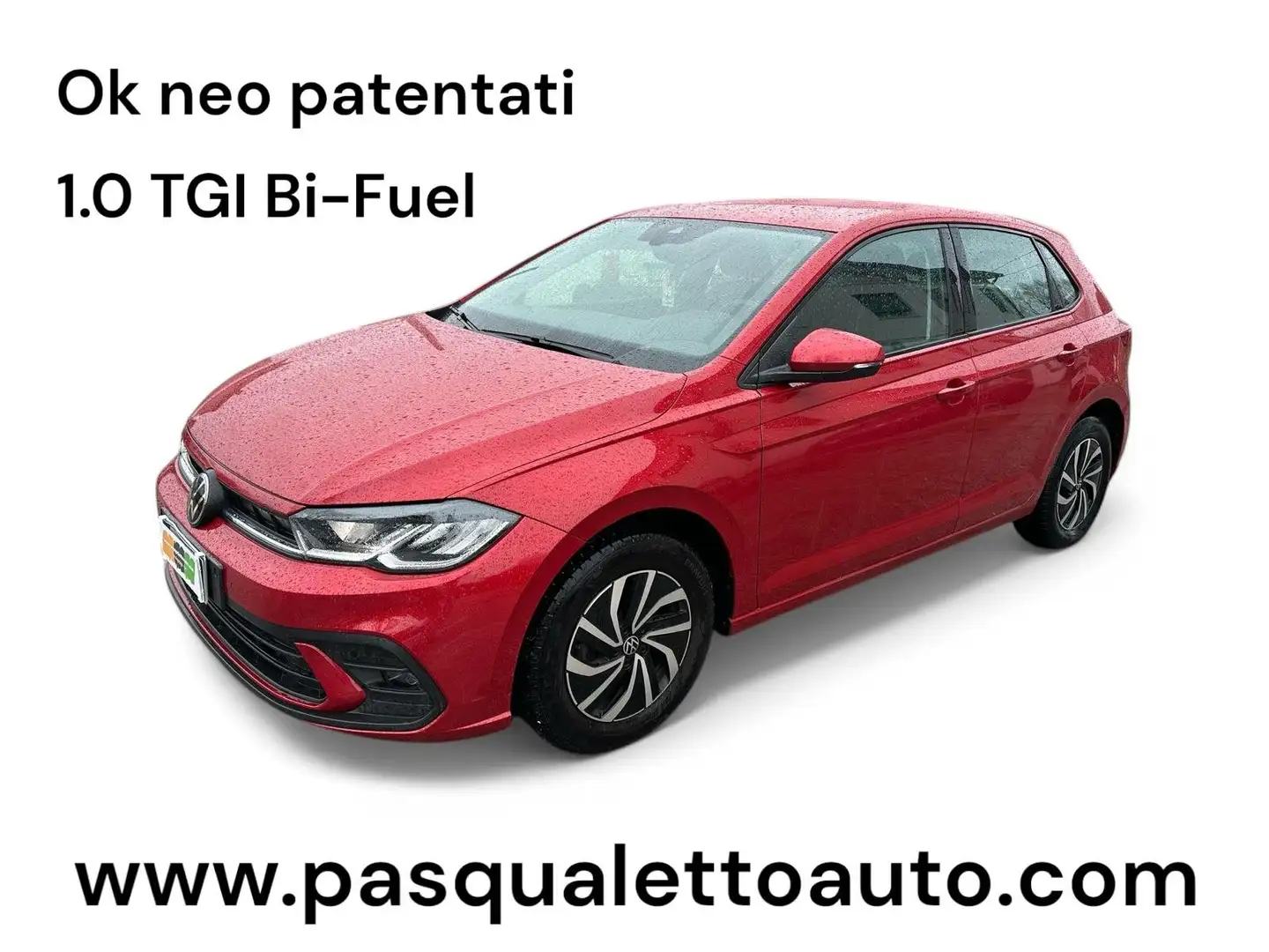 Volkswagen Polo BI-FUEL Polo 5p 1.0 tgi LIFE 90cv Rouge - 1