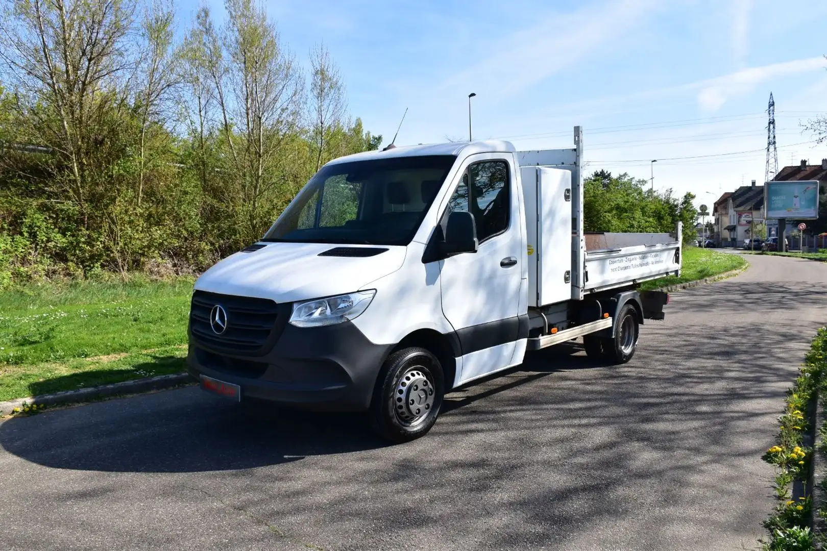Mercedes-Benz Sprinter BENNE 514 CDI Blanc - 1
