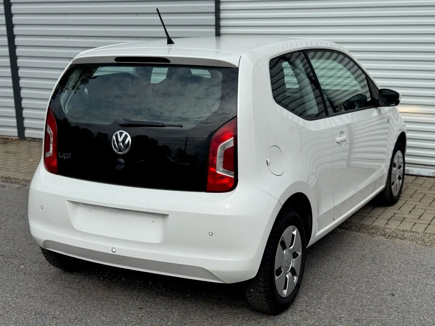 Volkswagen up! UP 1.0-Netto 4.600€-1.Hand-Klima-Sitzheizung-PDC Blanco - 2