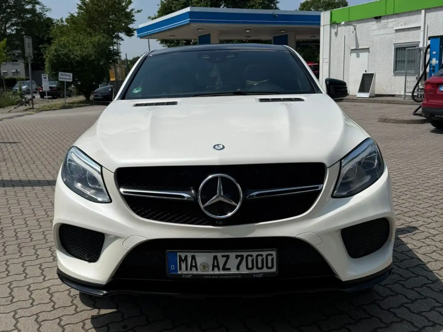 Mercedes-Benz GLE 350 GLE 350 d Coupe 4Matic 9G-TRONIC AMG Line White - 2