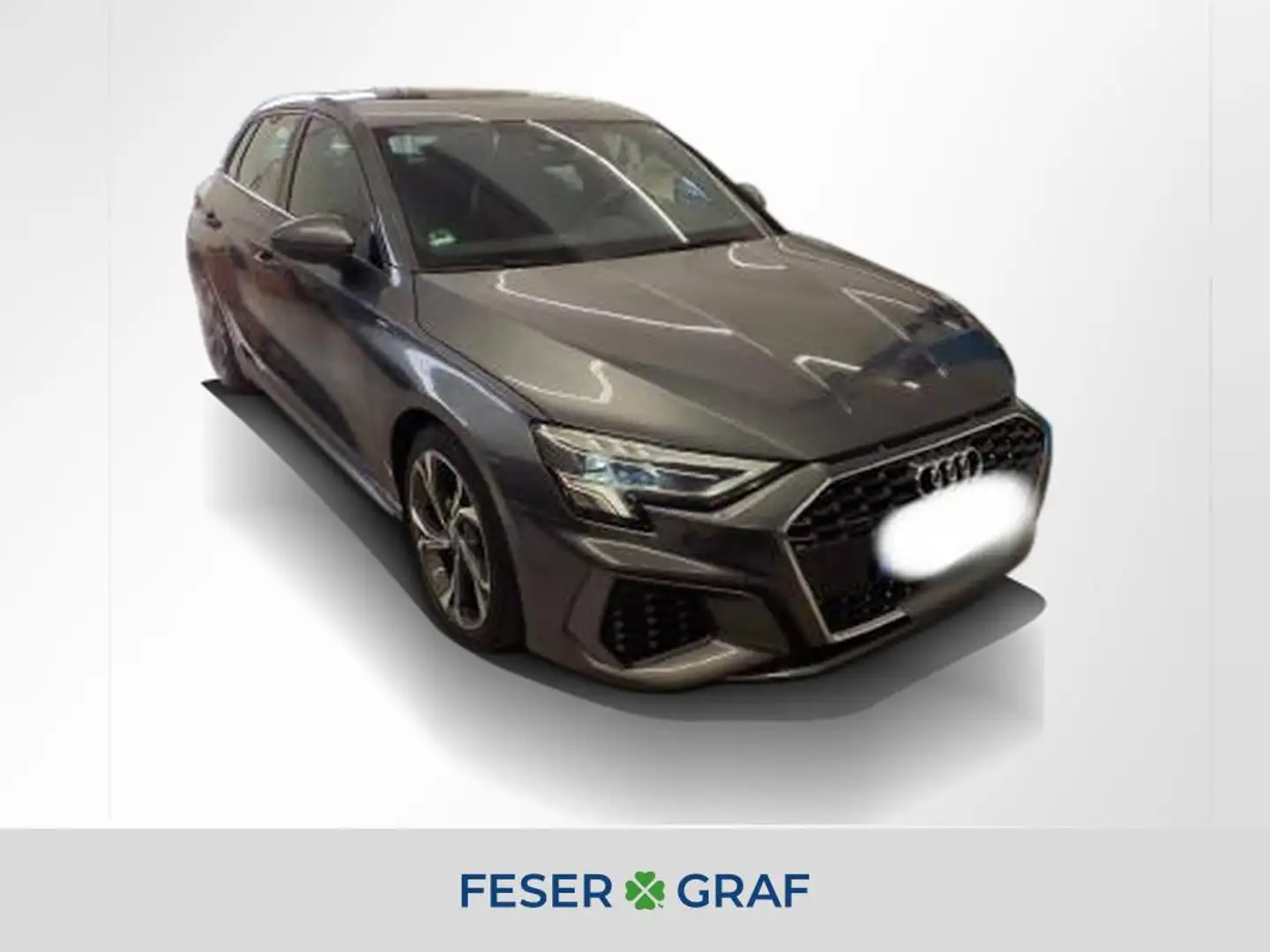 Audi A3 40 TDI qu S Line Int LED,Navi,Leder Grau - 1