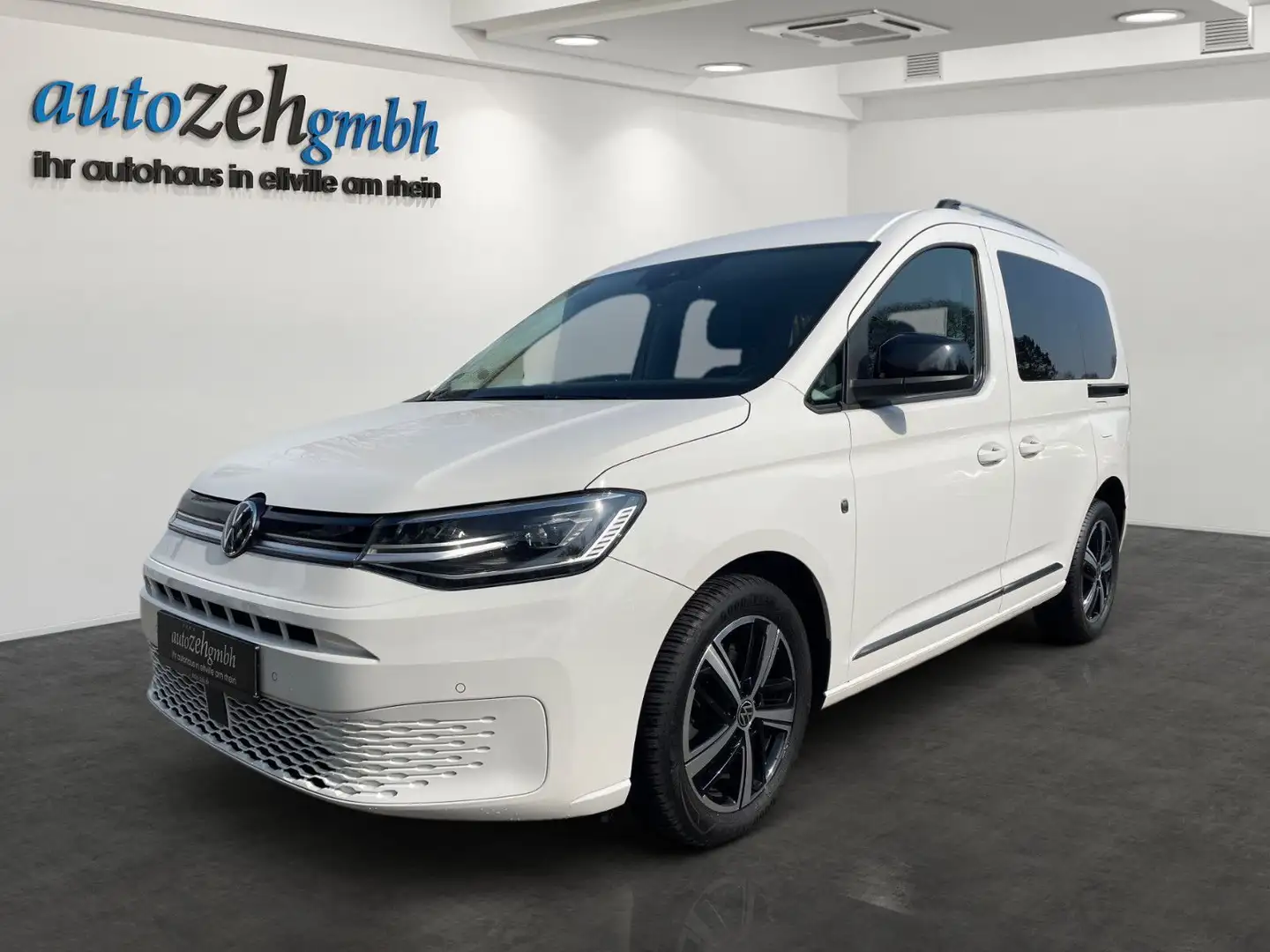 Volkswagen Caddy 2.0 TDi DSG Style +AHK+Sitzh+APP+Kamera+ Weiß - 1