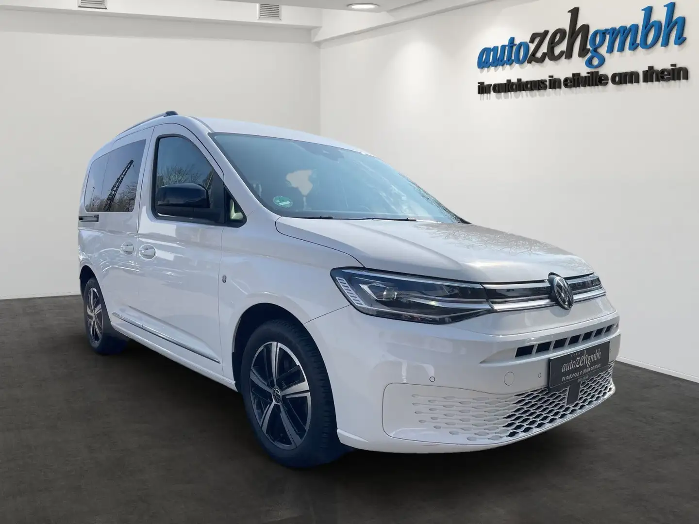 Volkswagen Caddy 2.0 TDi DSG Style +AHK+Sitzh+APP+Kamera+ Weiß - 2