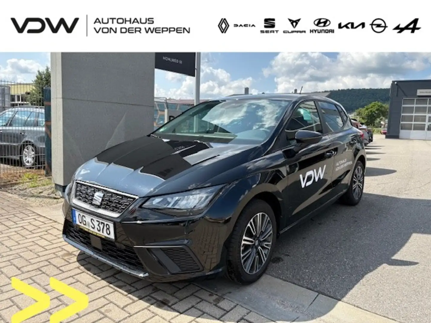 SEAT Ibiza Style Edition TSI DSG Kamera SHZ Klima Schwarz - 1