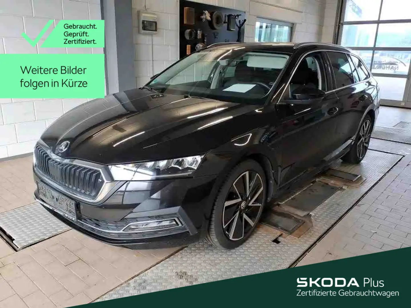 Skoda Octavia iV Combi First Edition 1.4TSI *NAVI*KAM* Schwarz - 1