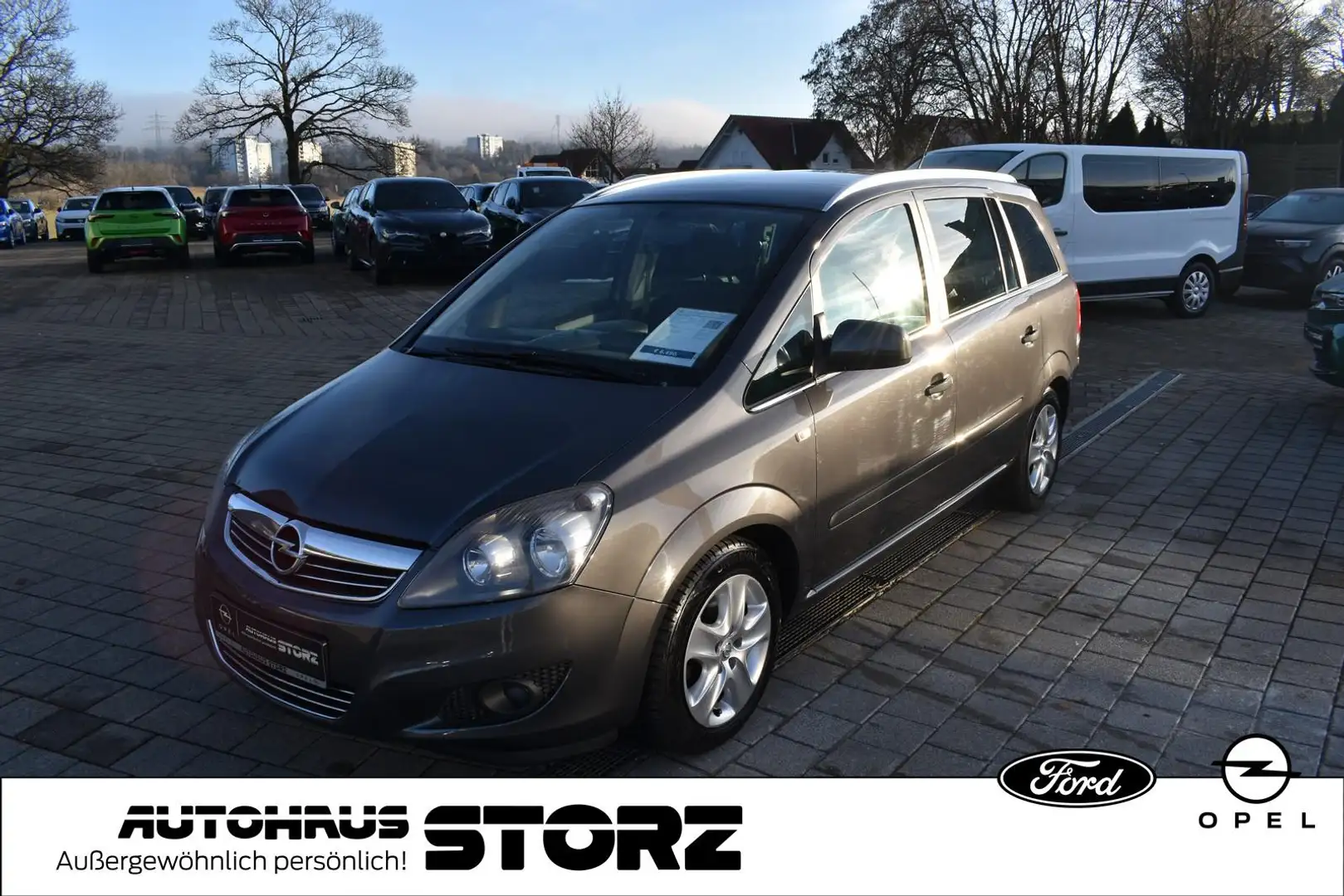 Opel Zafira B Design Edition |KLIMA-AUTO|8-FACH|7-SITZER|1-HAN Grau - 1