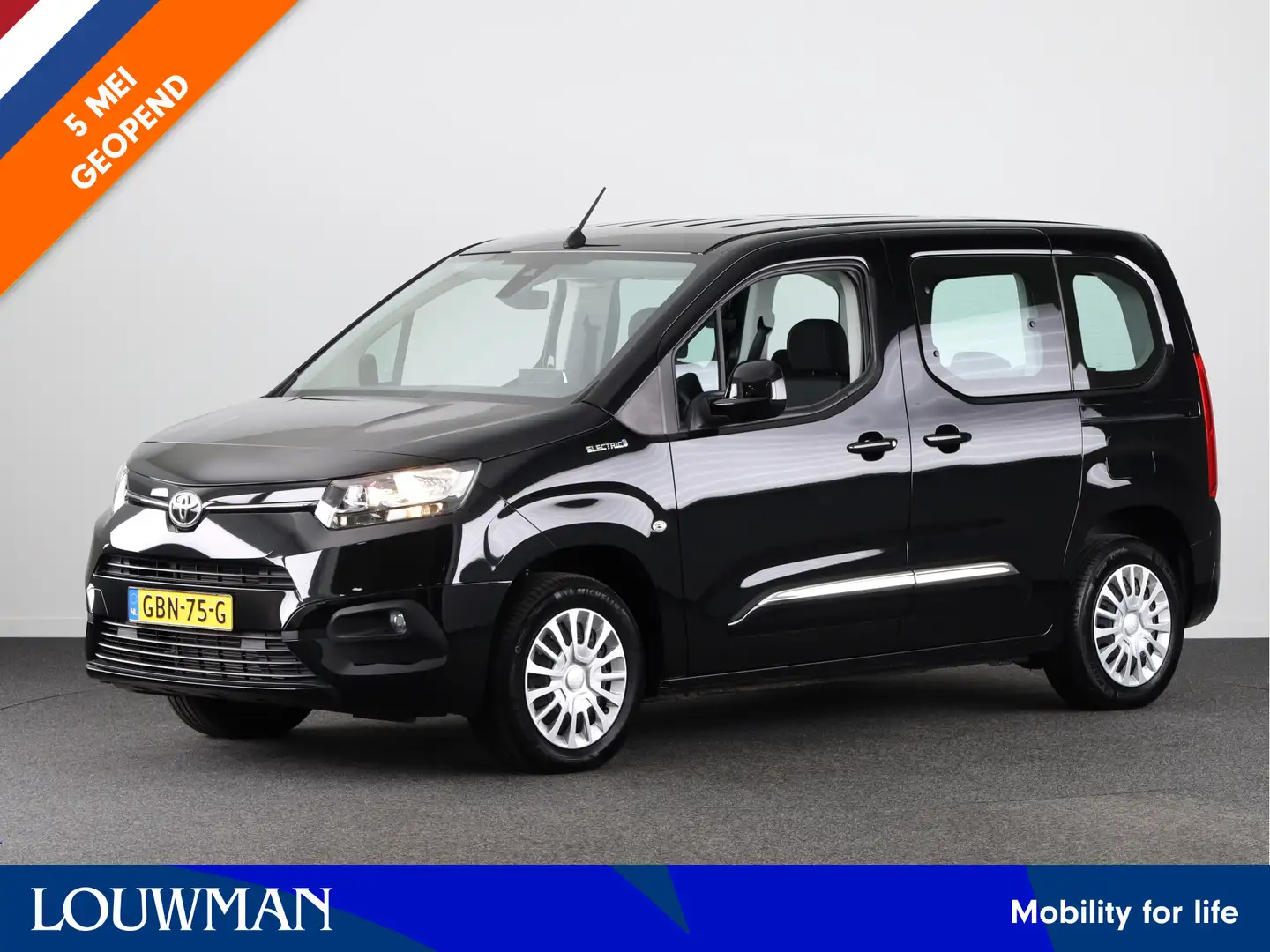 Toyota Proace City Verso Electric Live 50 kWh | Navigatie | Trekhaak Zwart - 1
