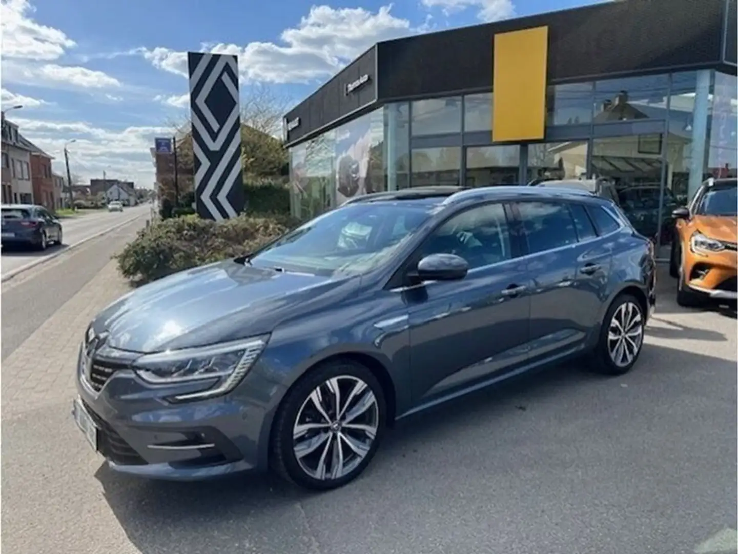 Renault Megane 1.3 TCE 140 sport tourer EDC Gris - 1