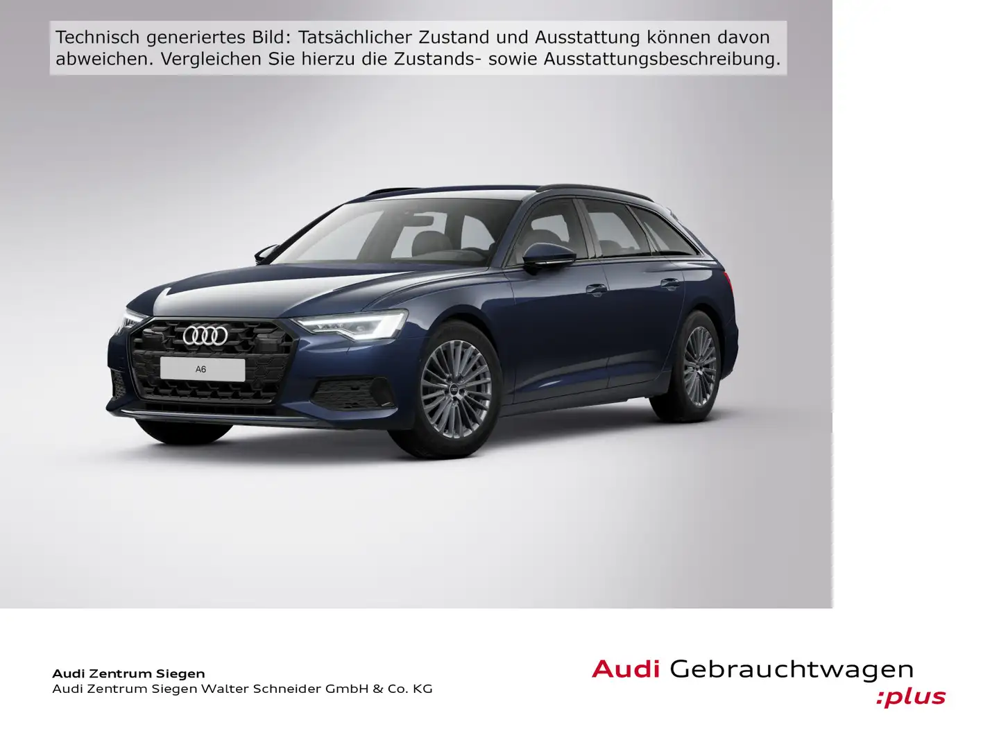 Audi A6 45 2.0 TFSI Avant advanced Blau - 1