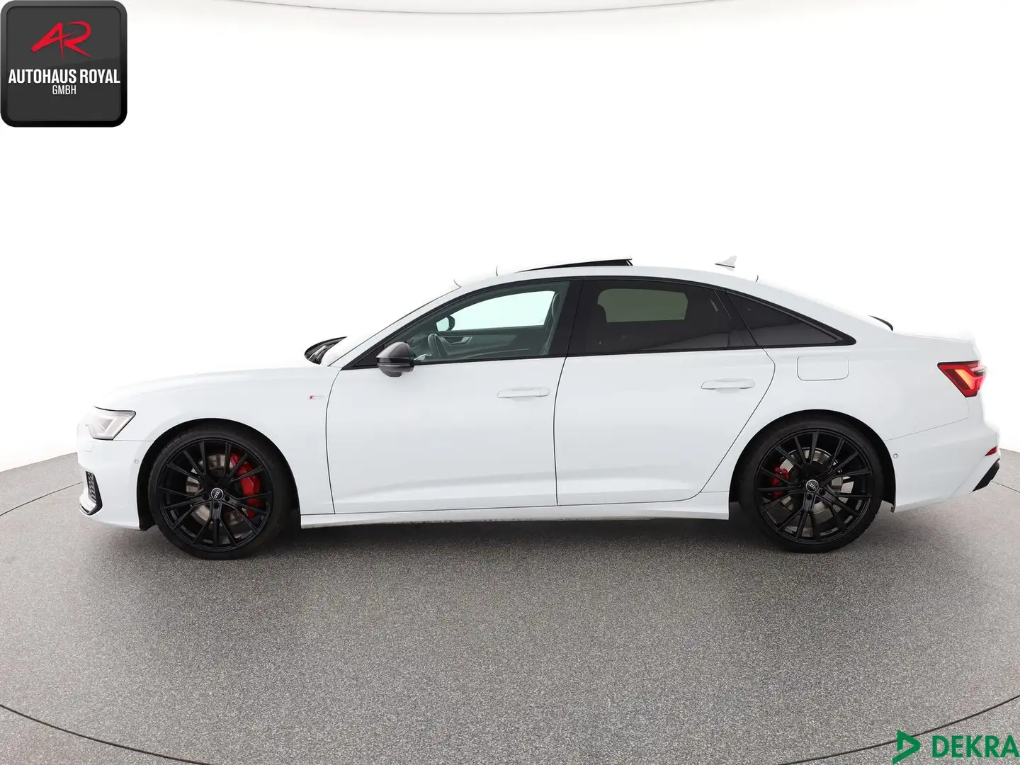 Audi A6 A6 55 TFSI e qu S LINE NACHTSICHT,MATRIX,HUD,21Z Weiß - 2