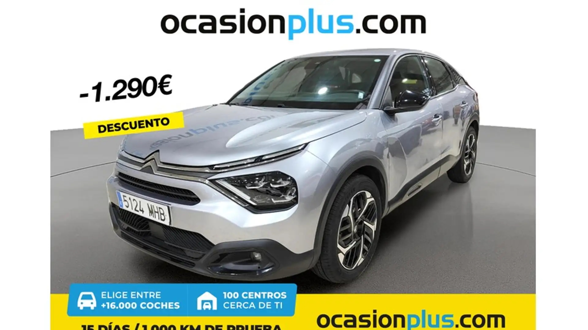 Citroen C4 1.2 PureTech Feel Pack S&S 130 Argent - 1