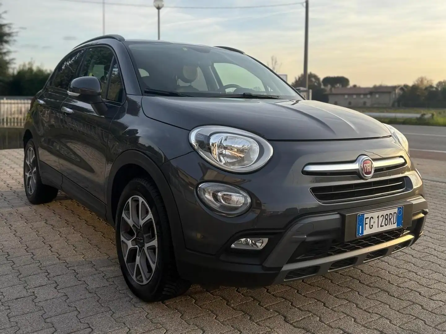 Fiat 500X 500 X 1.3 mjt Lounge Grigio - 2
