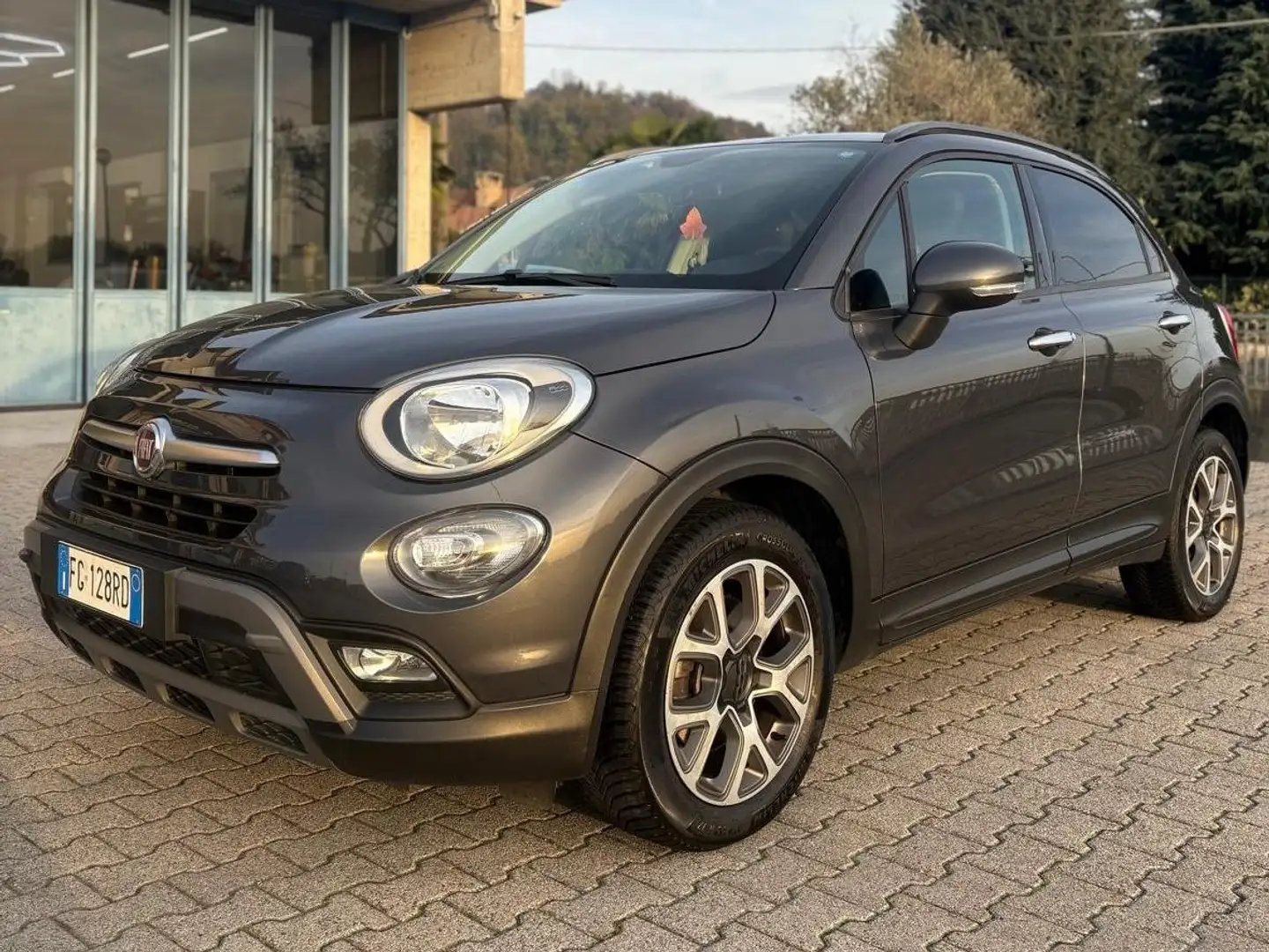 Fiat 500X 500 X 1.3 mjt Lounge Grigio - 1
