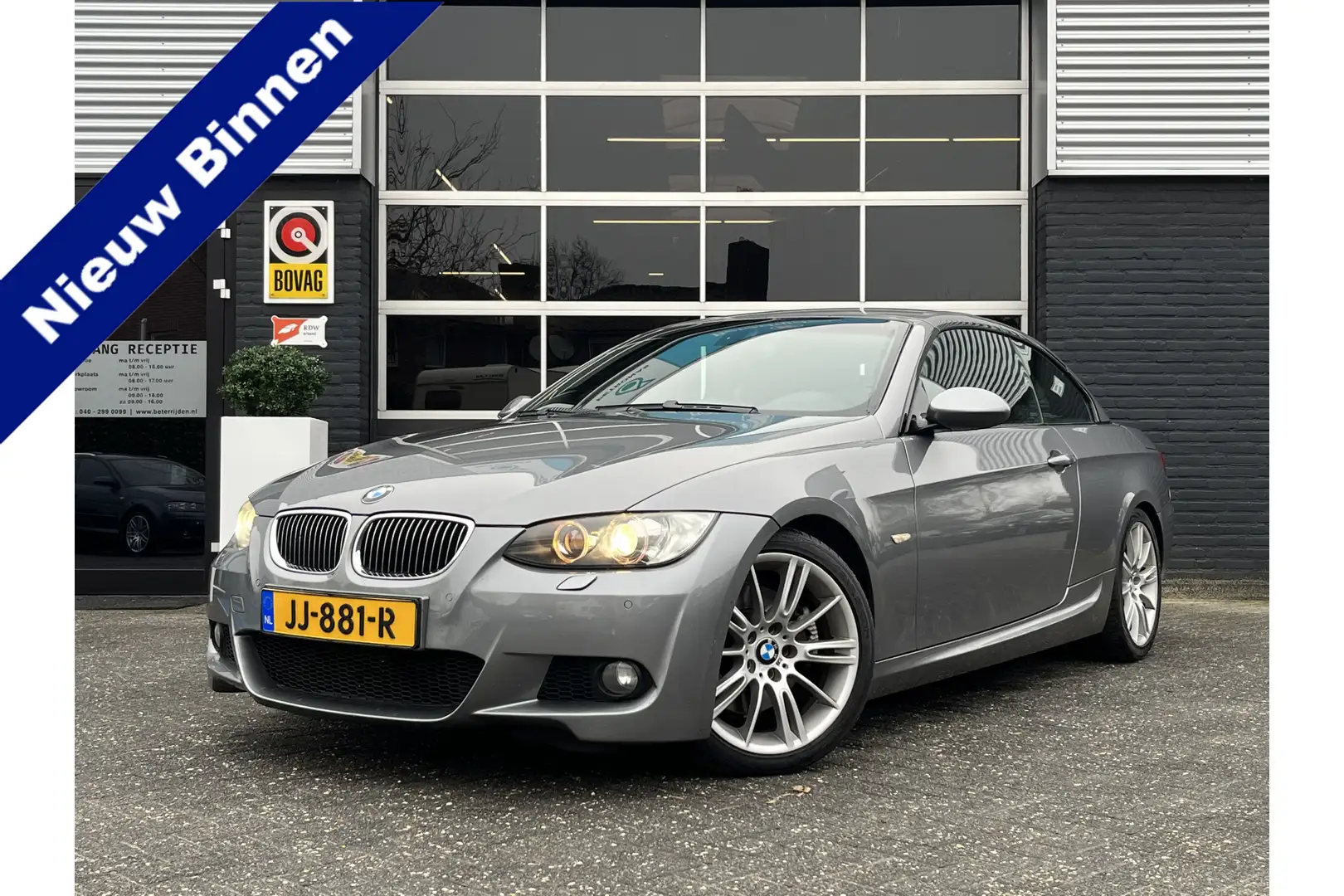 BMW 325 3-serie Cabrio 325i, M-pakket, Automaat, Cruise, N Gris - 1