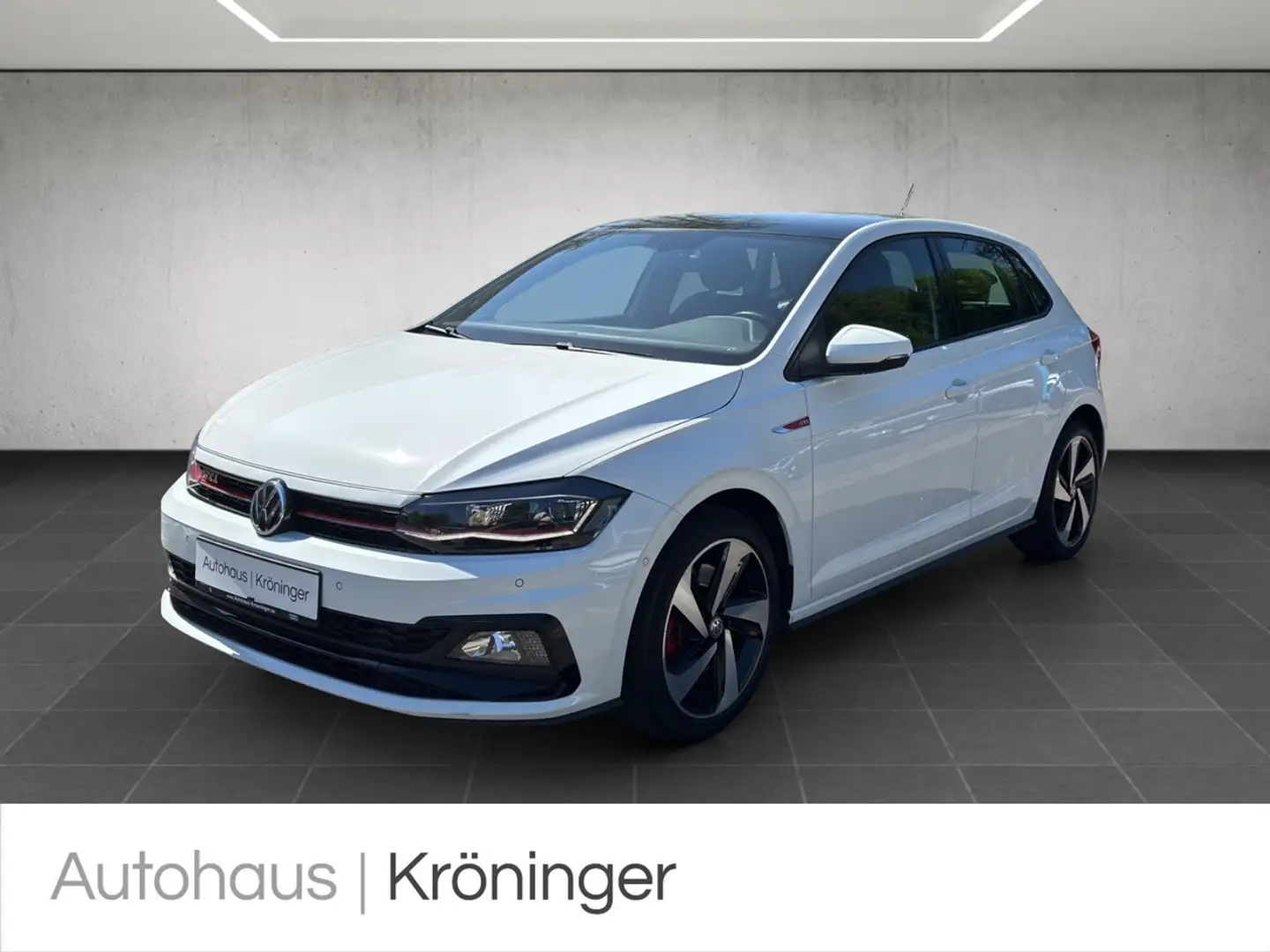Volkswagen Polo GTI 2.0 TSI DSG Pano AHK SHZ Navi Rück Klima LE... Weiß - 1