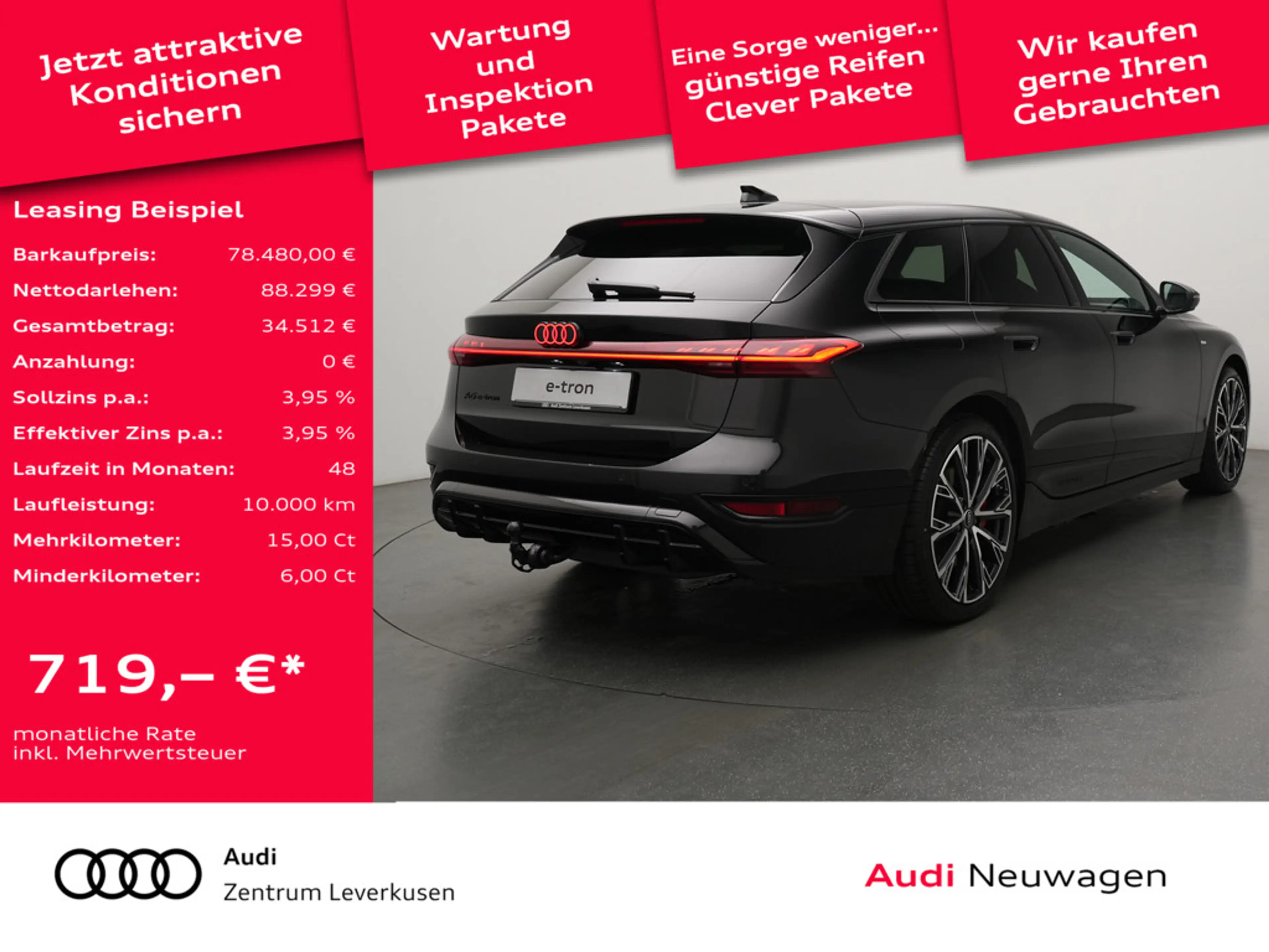 Audi A6 e-tron Avant performance S line business — photo 13