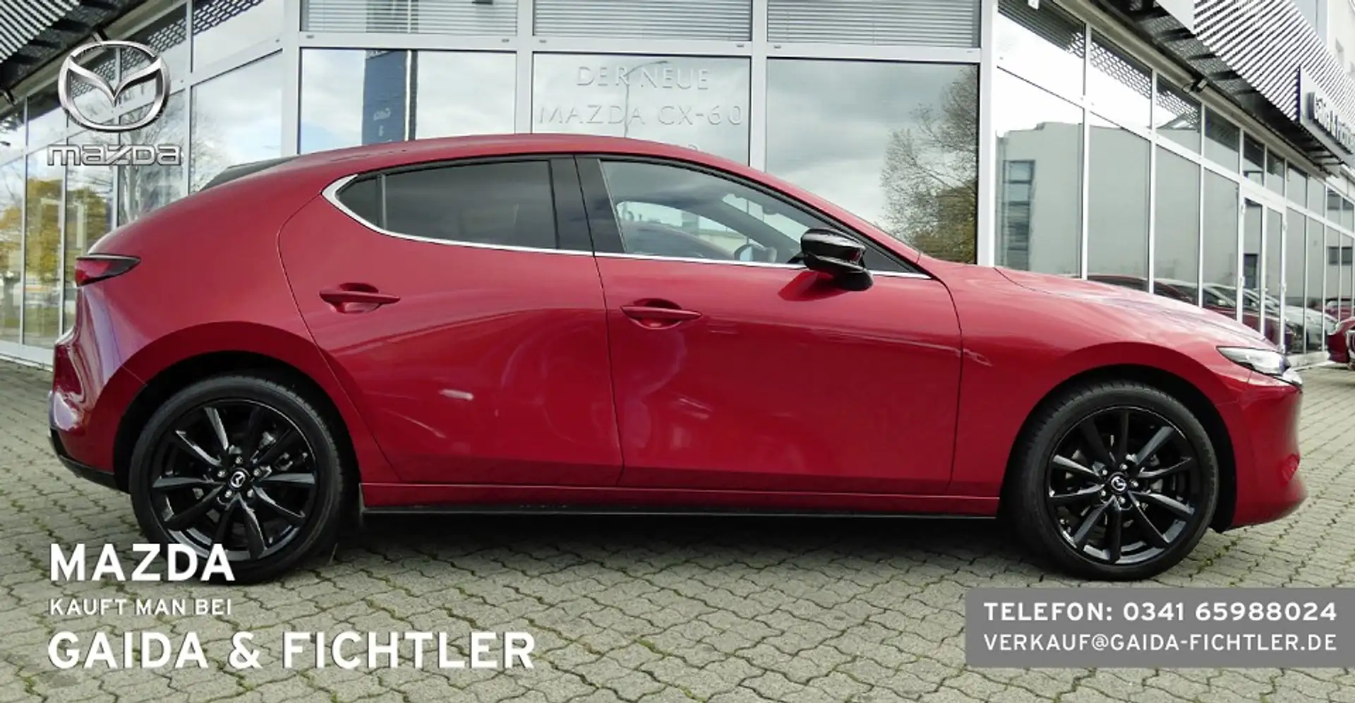 Mazda 3 e-SKYACTIV X 186 PS HOMURA AUTOMATIK Rot - 2