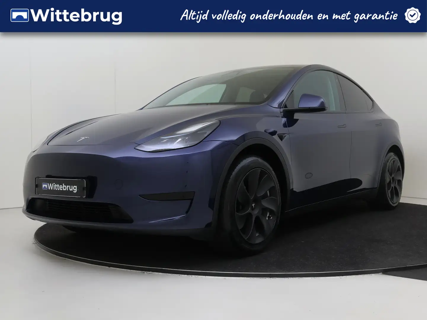 Tesla Model Y RWD 58 kWh Blauw - 1