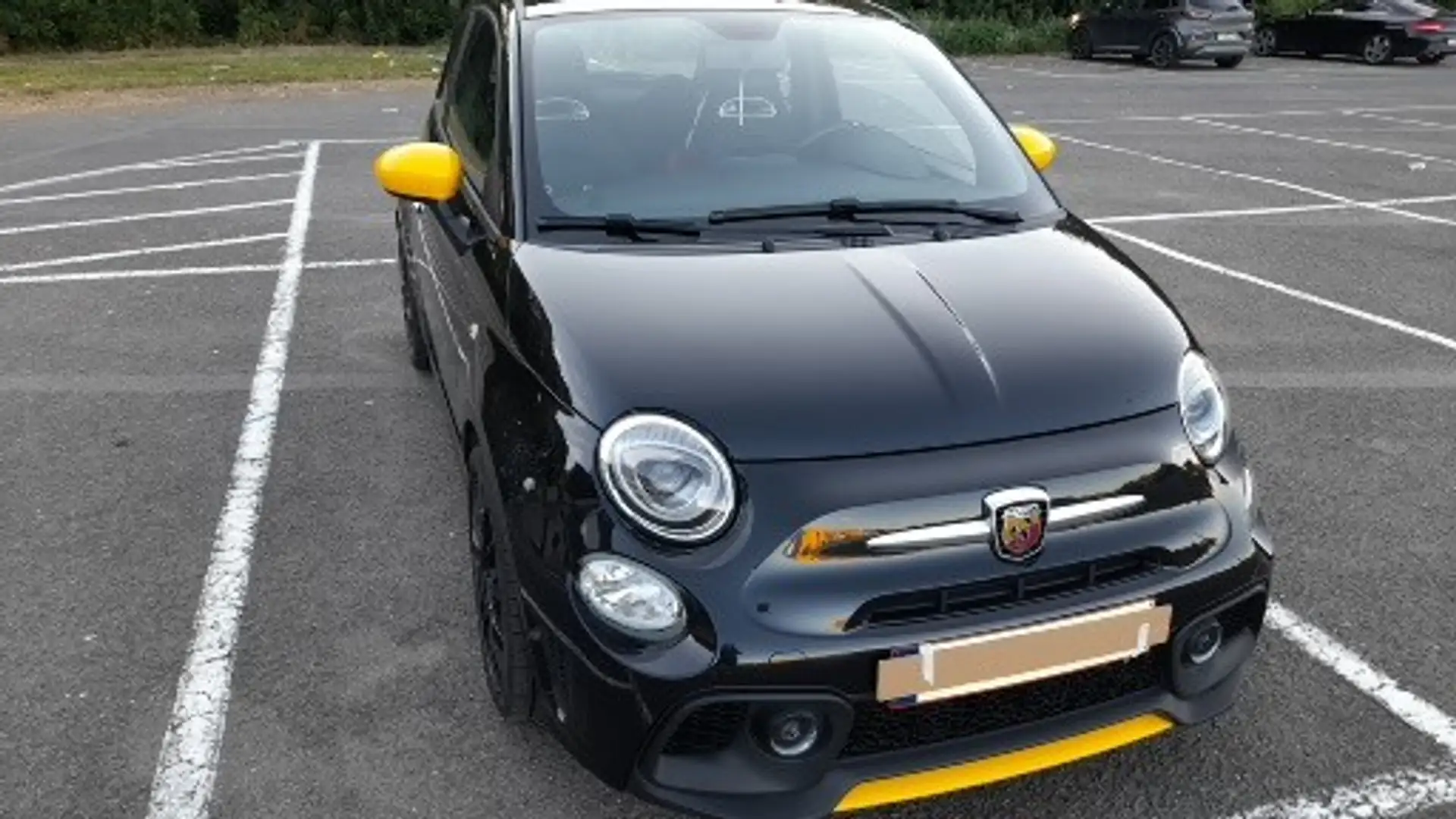 Abarth 595 Pista Schwarz - 1