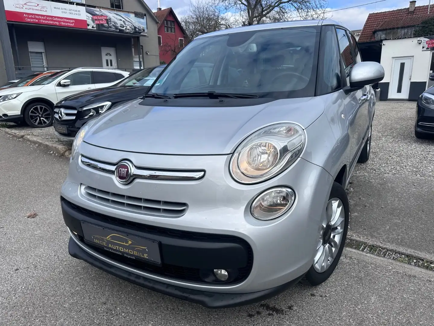 Fiat 500L Lounge*Pano*PDC*Leder**wenig KM** Silber - 1