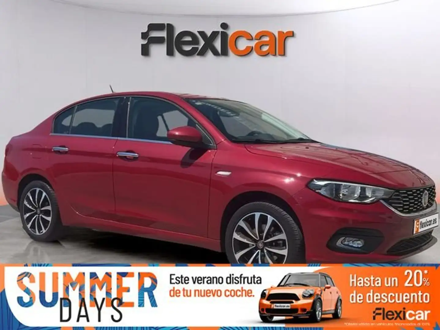 Fiat Tipo 1.4+16v+Easy+70kW+%2895CV%29+gasolina Rojo - 1