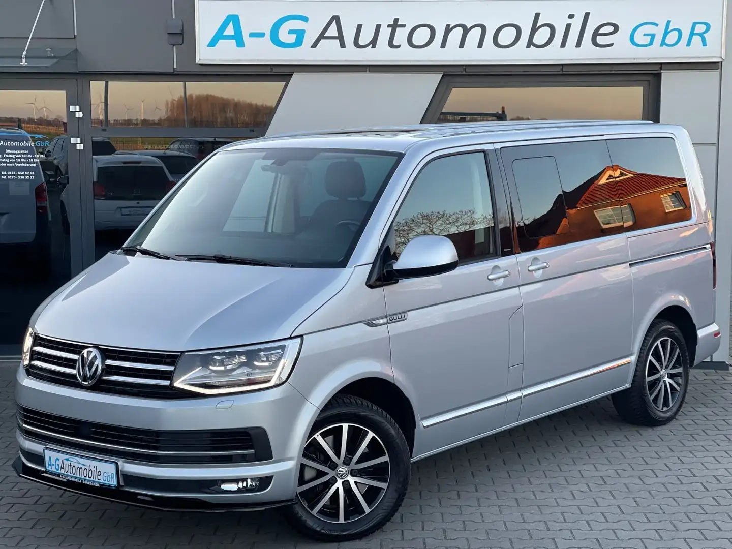 Volkswagen T6 Transporter T6 Multivan Highline/AHK/Dynaudio/Kamera/DAB+ Argent - 1