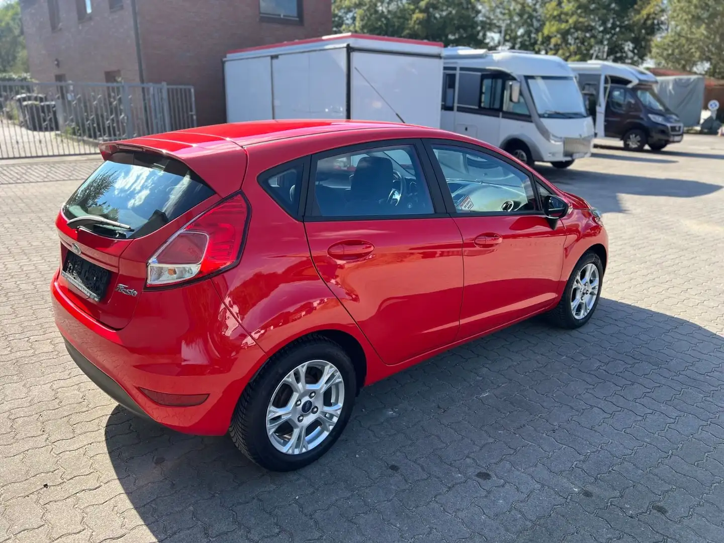 Ford Fiesta EcoBoost Facelift Scheckheft TÜV Top Zust Rouge - 2