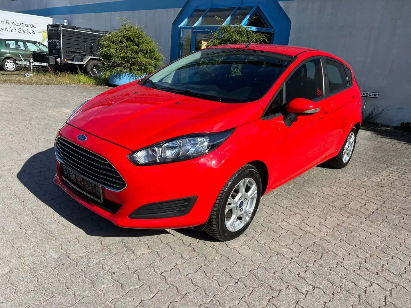 Ford Fiesta EcoBoost Facelift Scheckheft TÜV Top Zust Rouge - 1