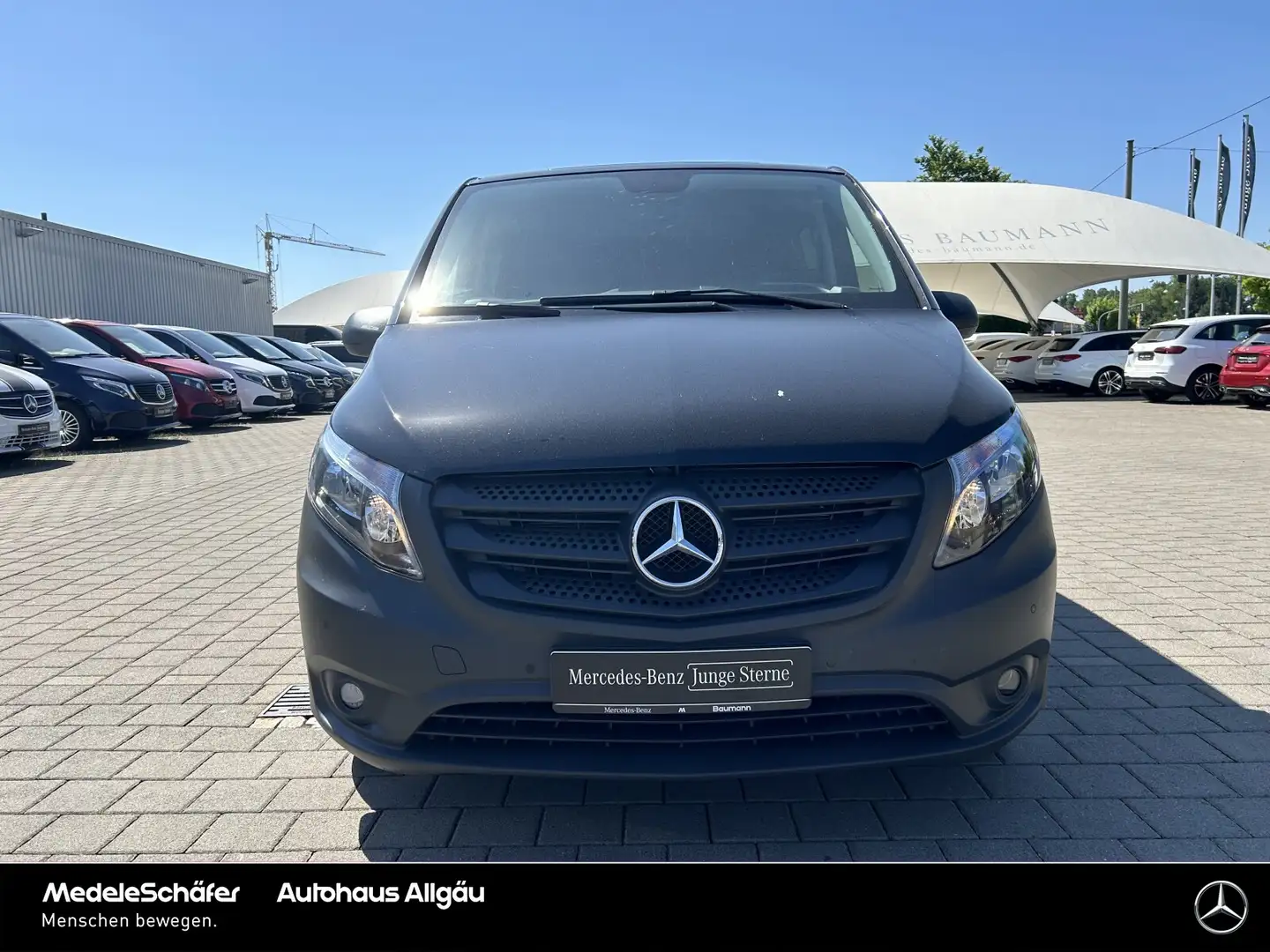 Mercedes-Benz Vito Vito 116 CDI Mixto Lang KAMERA 5 SITZE PTC KLIMA Schwarz - 2