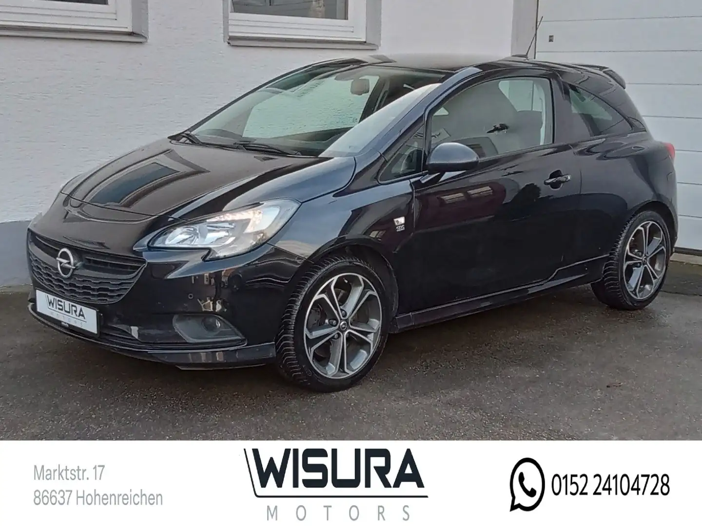 Opel Corsa E S ecoFlex Noir - 1