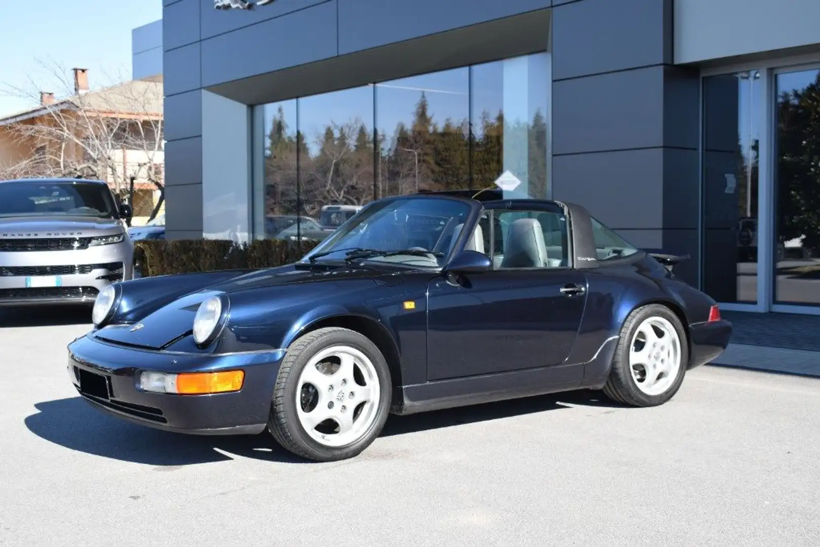 Porsche 964 964 CARRERA 4 TARGA Bleu - 1