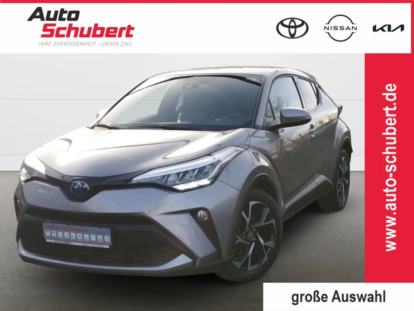 Toyota C-HR Hybrid Team D 2,0-L+AHK+Kamera+LED+Sitzheizung Gris - 1