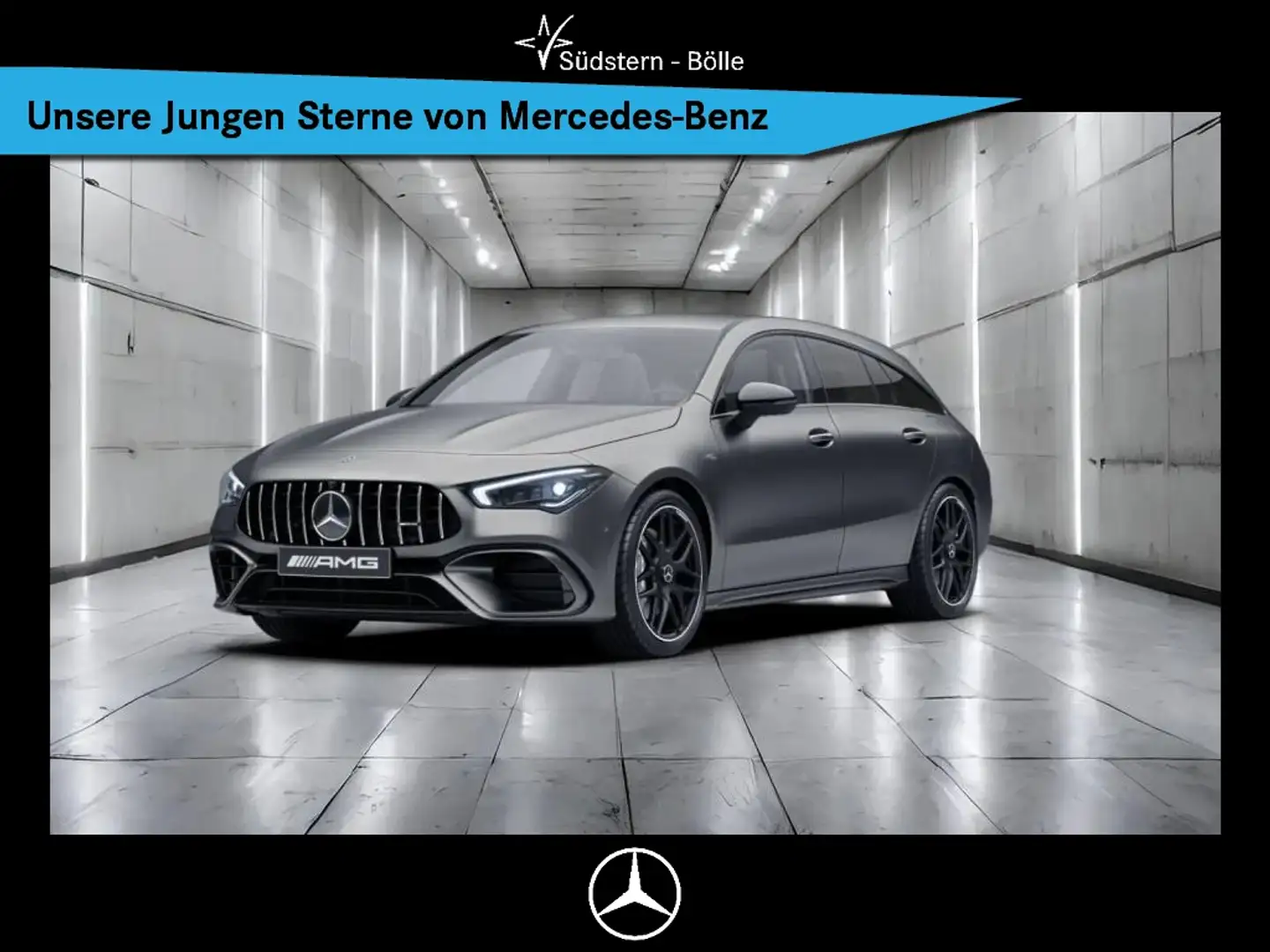 Mercedes-Benz CLA 45 AMG 4M SB DISTR.+AHK+MEM.+MULTIB.+KEYL.GO Grau - 1