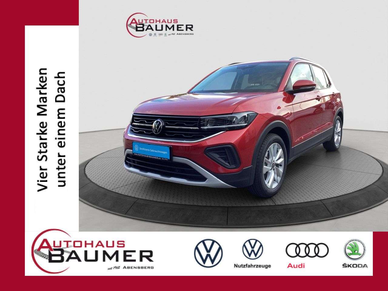 Volkswagen T-Cross 2025 — Life 1.0 TSI DSG Kamera Navi LED ACC PDC