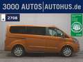 Ford Tourneo Custom 2.0 EB Titanium 8-Sitze Navi AHK Orange - thumbnail 1