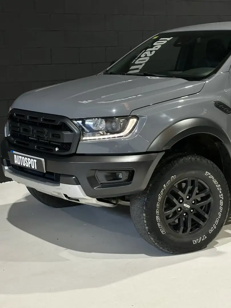Ford Ranger 2.0 Ecoblue 157kW 4x4 Dob Cab Raptor AT Gris - 2